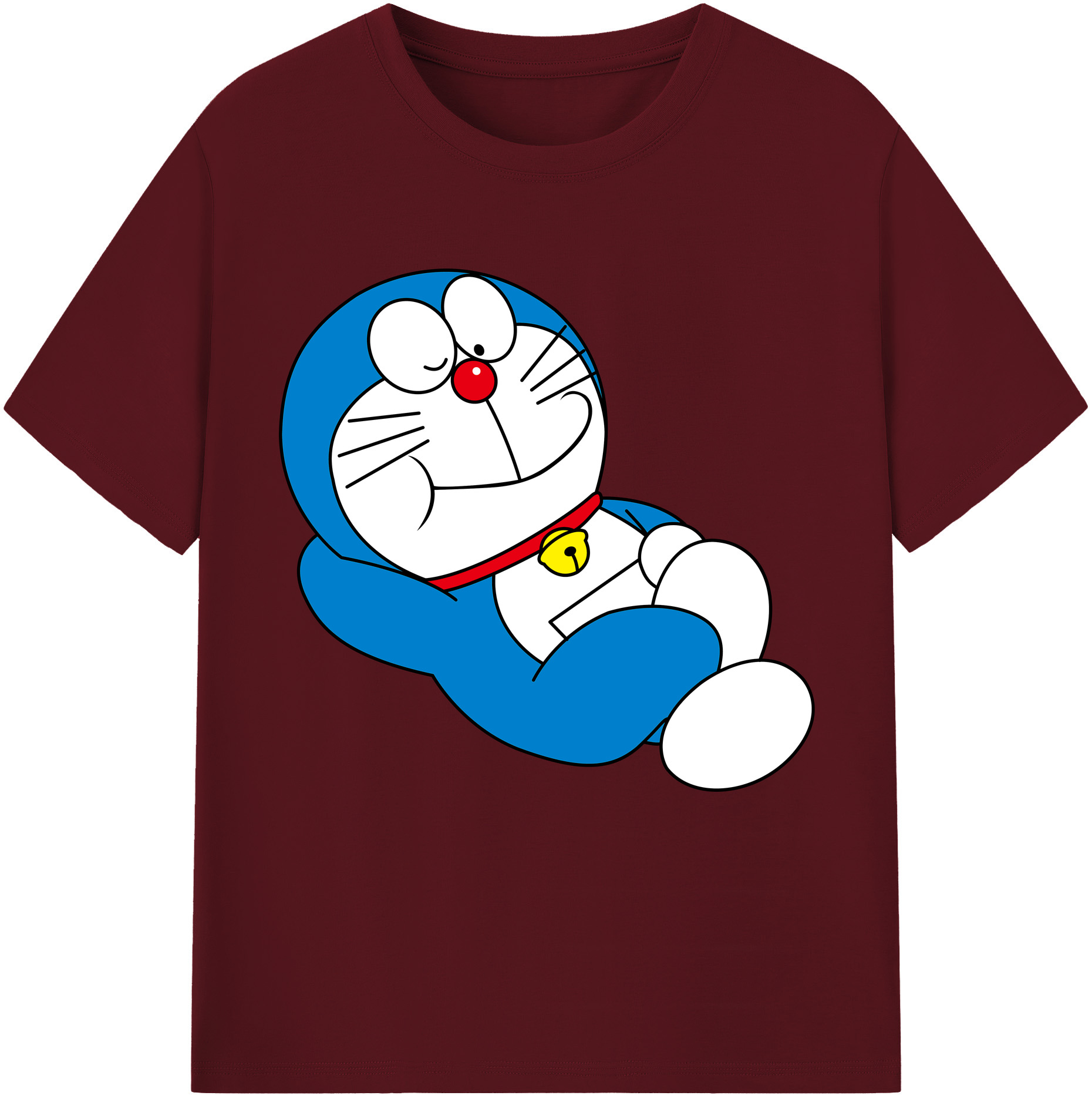 （画像用） ドラえもん Doraemon 綿100％半袖Tシャツ（フロントプリント）